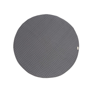 Коврик для вигвама круглый Nobodinoz "Kiowa Slate Grey", графитовый, 105 см